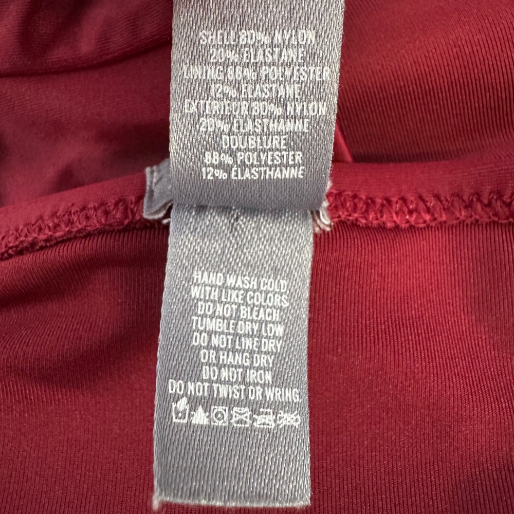 aerie Burgundy Push-Up Bikini Set - Picture 5 of 10